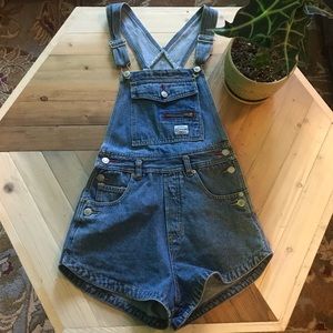 Yo Yo Jeans Overall Jean Shorts